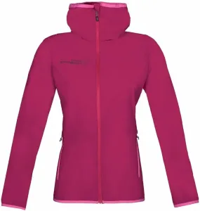 Rock Experience Solstice 2.0 Hoodie Softshell Woman Jacket Cherries Jubilee/Super Pink L Chaqueta para exteriores