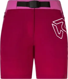 Rock Experience Pantalones cortos para exteriores Scarlet Runner Woman Shorts Cherries Jubilee/Super Pink L