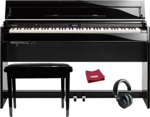 Roland DP603 Gloss Black SET Gloss Black Piano digital