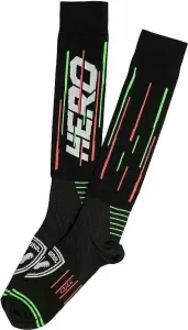 Rossignol Hero X3 Ski Socks Black M Calcetines de esquí #741624