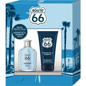 Route 66 Perfumes masculinos From Coast to Coast Set de regalo Eau de Toilette Spray 100 ml + Shower Gel & Shampoo 150 ml From Coast to Coast 1 Stk