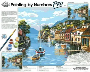 Royal & Langnickel Painting by Numbers Village On Water