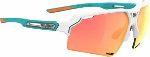 Rudy Project Deltabeat White Emerald Matte/Multilaser Orange Gafas de ciclismo