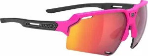 Rudy Project Deltabeat Pink Fluo/Black Matte/Multilaser Red Gafas de ciclismo