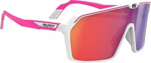 Rudy Project Spinshield White/Pink Fluo Matte/Multilaser Red UNI Gafas Lifestyle