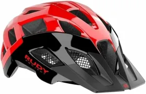 Rudy Project Crossway Black/Red Shiny S/M Casco de bicicleta