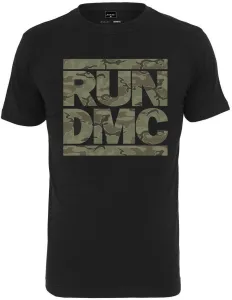 Run DMC Camiseta de manga corta Camo Black S