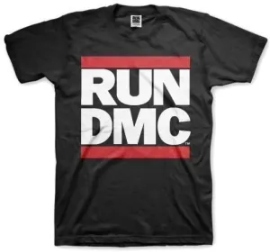 Run DMC Camiseta de manga corta Logo Black M