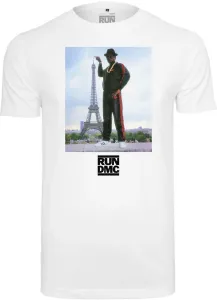 Run DMC Camiseta de manga corta Paris Blanco XS