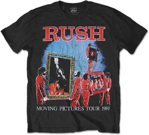 Rush Camiseta de manga corta 1981 Tour Unisex Black L