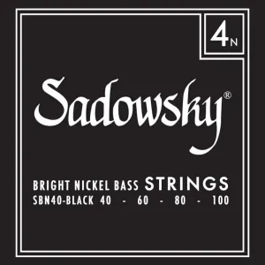 Sadowsky Black Label 4 40-100 #34650