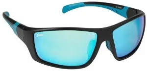 Salmo Sunglasses Black/Bue Frame/Ice Blue Lenses Gafas de pesca