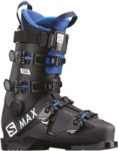 Salomon S/MAX Black/Race Blue 26/26,5 Botas de esquí alpino