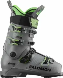 Salomon S/Pro Alpha 120 Steel Grey/Pastel Neon Green 1/Black 27/27,5 Botas de esquí alpino