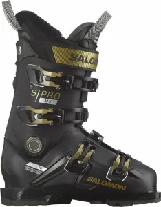 Salomon S/Pro MV 90 W GW Black/Gold Met./Beluga 25/25,5 Botas de esquí alpino