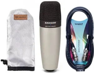 Samson C01 Condenser Microphone SET Micrófono de condensador de estudio