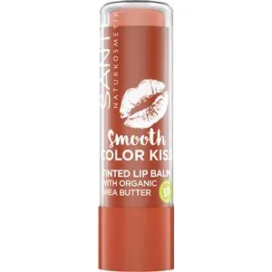 Sante Naturkosmetik Labios Lipsticks Smooth Color Kiss No. 02 Soft Red 8,50 g