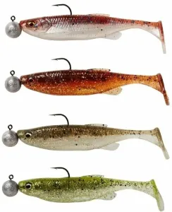 Savage Gear Fat Minnow T-Tail RFT Clearwater Mix 10,5 cm 11 g-10 g Cebo de goma