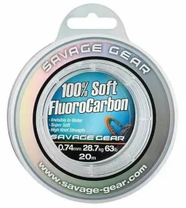 Savage Gear Soft Fluoro Carbon Transparente 0,49 mm 15,2 kg 35 m Sedal