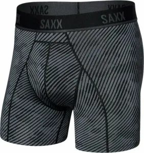 SAXX Kinetic Boxer Brief Optic Camo/Black M Ropa interior deportiva