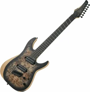 Schecter Reaper-7 Multiscale Charcoal Burst Guitarra electrica multiescala