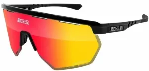 SCICON Aerowing Black Gloss/SCNPP Multimirror Red/Clear Gafas de ciclismo