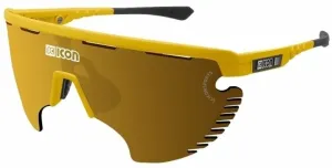 SCICON Aerowing Lamon Yellow Gloss/SCNPP Multimirror Bronze/Clear Gafas de ciclismo