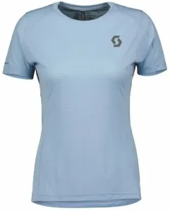 Scott Trail Run SS Womens Shirt Glace Blue S Camiseta de running de manga corta