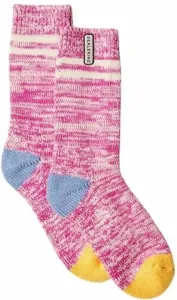 Sealskinz Thwaite Bamboo Mid Length Women's Twisted Sock Pink/Green/Blue/Cream L/XL Calcetines de ciclismo