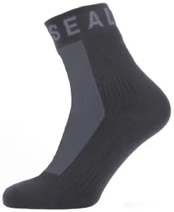 Sealskinz Waterproof All Weather Ankle Length Sock with Hydrostop Black/Grey M Calcetines de ciclismo