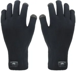 Sealskinz Waterproof All Weather Ultra Grip Knitted Glove Black L Guantes de ciclismo