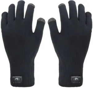 Sealskinz Waterproof All Weather Ultra Grip Knitted Glove Black M Guantes de ciclismo