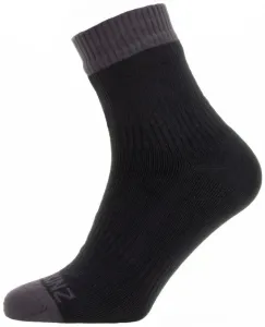 Sealskinz Waterproof Warm Weather Ankle Length Sock Black/Grey S Calcetines de ciclismo #712851