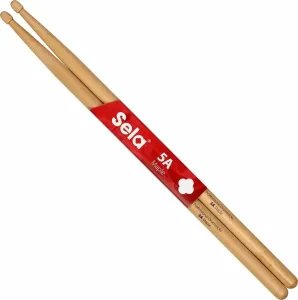 Sela SE 271 Professional Drumsticks 5A - 6 Pair Baquetas