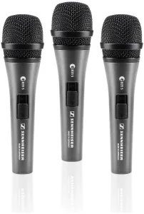 Sennheiser E835 S 3Pack Micrófono dinámico vocal