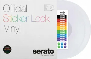 Serato Sticker Lock Vinyl Transparente DVS/Código de tiempo