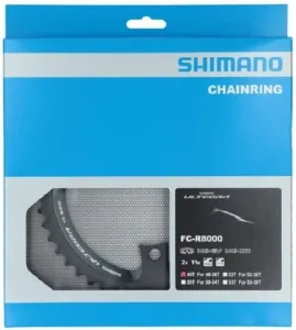 Shimano Y1W898010 Plato de cadena 110 BCD-Asymmetric 46T 1.0