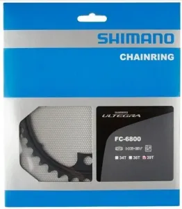 Shimano Y1P439000 Plato de cadena 110 BCD-Asymmetric 39T