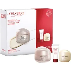 Shiseido Líneas de cuidado facial Benefiance Set de regalo Wrinkle Smoothing Eye Cream 15 ml + Ultimune Power Infusing Concentrate 5 ml + Wrinkle Smoo