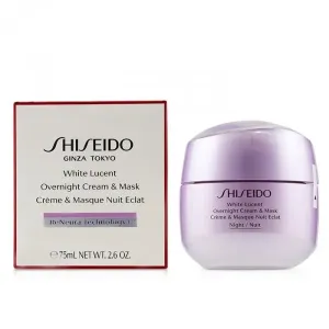 White Lucent Crème & Masque Nuit Eclat - Shiseido Máscara 75 ml