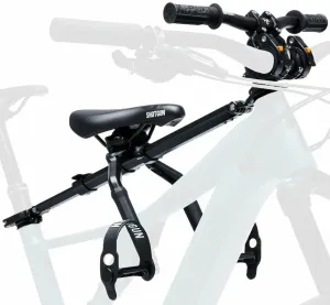 Shotgun Pro Child Bike Seat + Handlebars Combo Black Asiento para niños / carrito