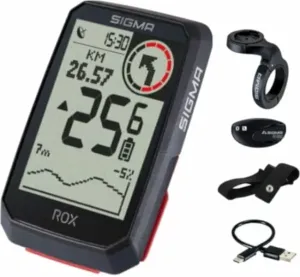 Sigma Rox 4.0 Negro Wireless-USB C Electrónica de ciclismo #638501