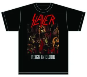 Slayer Camiseta de manga corta Reign in Blood Black M