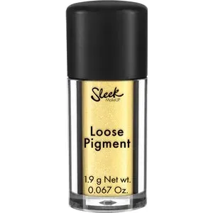 Sleek Maquillaje facial Highlighter Loose Pigment Ráfaga amarillo dorado 1,90 g
