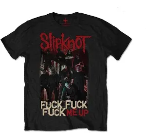 Slipknot Camiseta de manga corta Fuck Me Up Black M