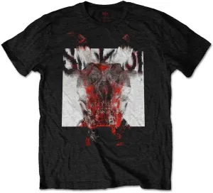 Slipknot Camiseta de manga corta Unisex Devil Single - Logo Blur Black M