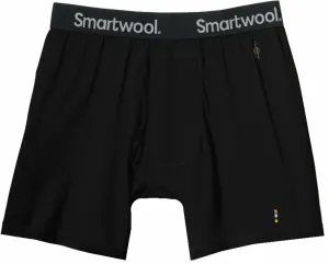 Smartwool Men's Merino Boxer Brief Boxed Black M Ropa interior térmica
