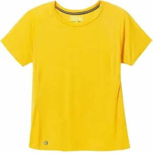 Smartwool Women's Active Ultralite Short Sleeve Honey Gold S Camisa para exteriores