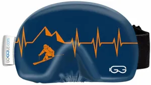 Soggle Goggle Protection Heartbeat Blue/Orange Estuche para gafas de esquí