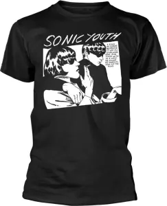 Sonic Youth Camiseta de manga corta Goo Album Cover Hombre Black L